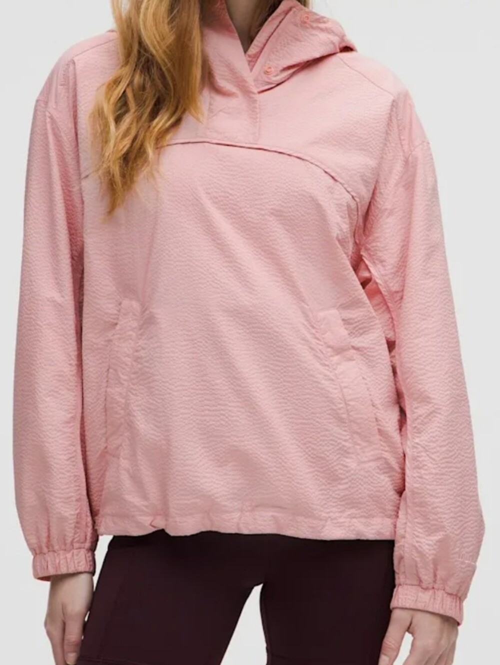 lululemon athletica Women's Pink Hooded Pack Lite Anorack
